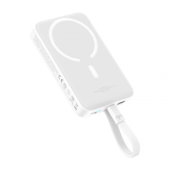 Baseus Mini 10000mAh 30W Magnetic Powerbank (λευκό) Bayern Edition