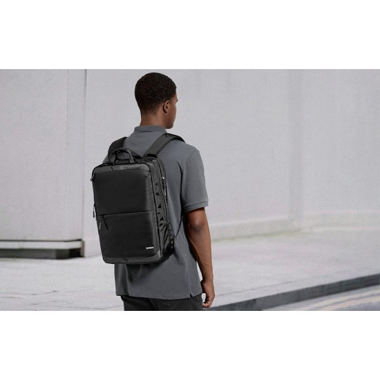 Tomtoc Explorer-T71 ταξιδιωτικό σακίδιο πλάτης laptop, 24l (μαύρο)