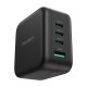Choetech PD6055 70W GaN φορτιστής δικτύου με προσαρμογείς ΗΠΑ, ΕΕ, Ηνωμένο Βασίλειο, AU