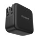 Choetech PD6055 70W GaN φορτιστής δικτύου με προσαρμογείς ΗΠΑ, ΕΕ, Ηνωμένο Βασίλειο, AU