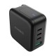 Choetech PD6055 70W GaN φορτιστής δικτύου με προσαρμογείς ΗΠΑ, ΕΕ, Ηνωμένο Βασίλειο, AU