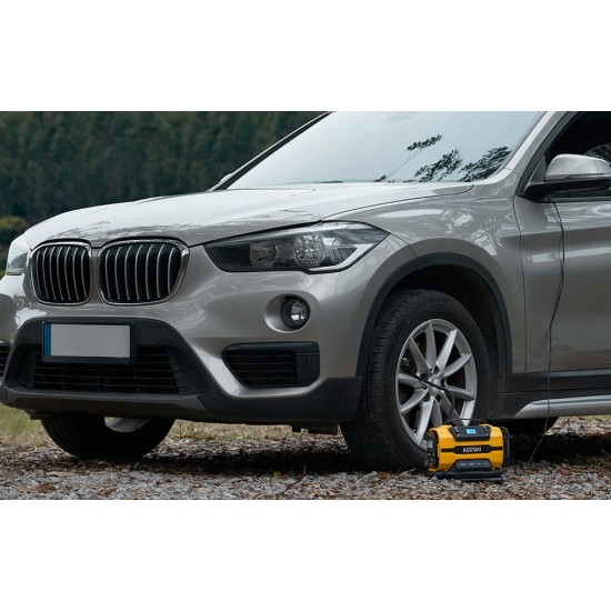 AstroAI ATJ-8366 150 PSI 12V DC/110V AC φορητός τροχοσυμπιεστής 150 PSI