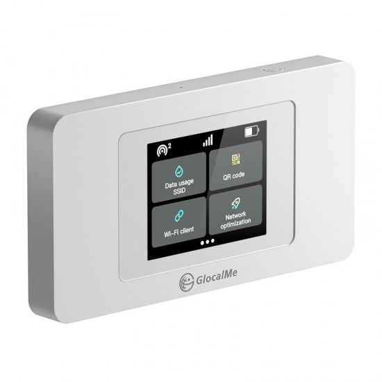 GlocalMe Duoturbo Φορητός δρομολογητής Wi-Fi 4G/LTE Cloud SIM
