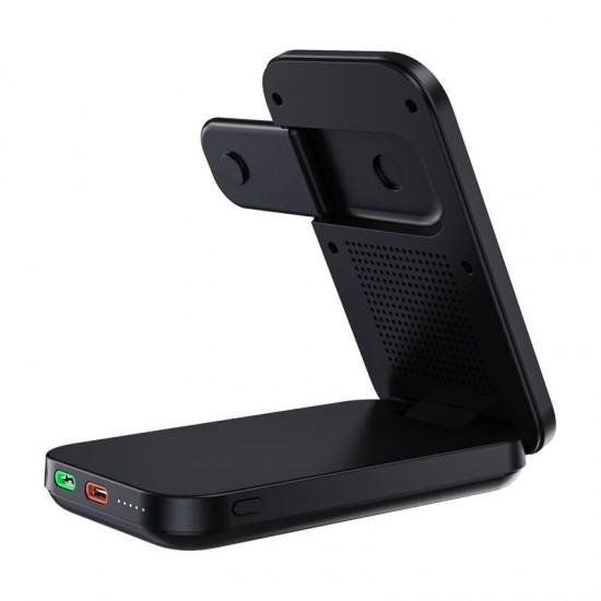 3in1 Μαγνητικός φορτιστής Choetech B750 10000mAh Qi2 (Μαύρο)