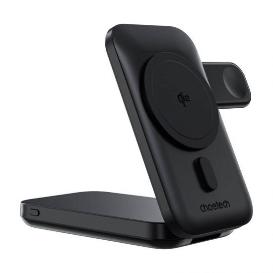 3in1 Μαγνητικός φορτιστής Choetech B750 10000mAh Qi2 (Μαύρο)