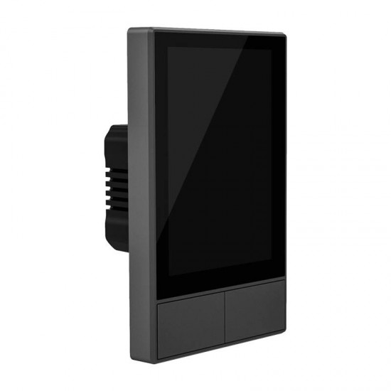 Έξυπνος πίνακας ελέγχου WiFi SONOFF NSPanel (μαύρο, 120mm)
