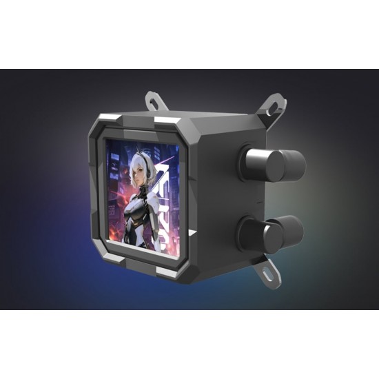 Ψυγείο νερού CPU Darkflash DV240S (μαύρο)