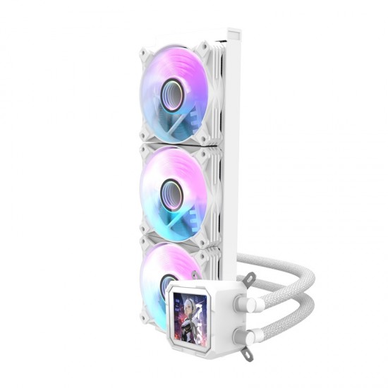 Ψυγείο νερού CPU Darkflash DV360S (λευκό)