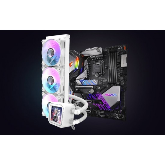 Ψυγείο νερού CPU Darkflash DV360S (λευκό)