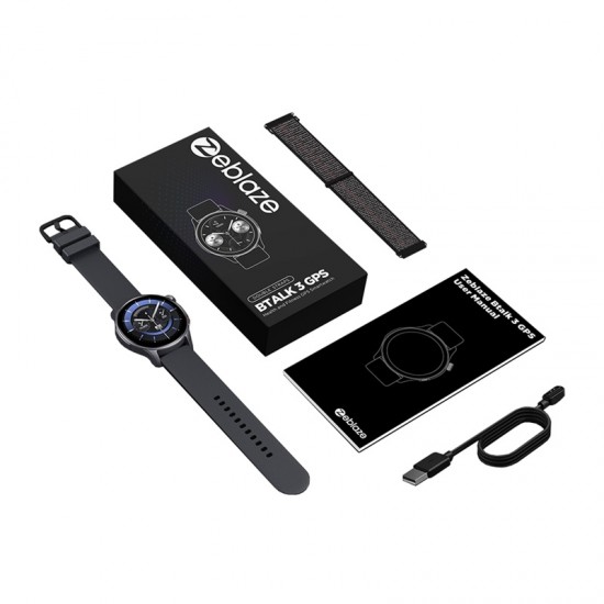 Zeblaze Btalk GPS smartwatch (γκρι)