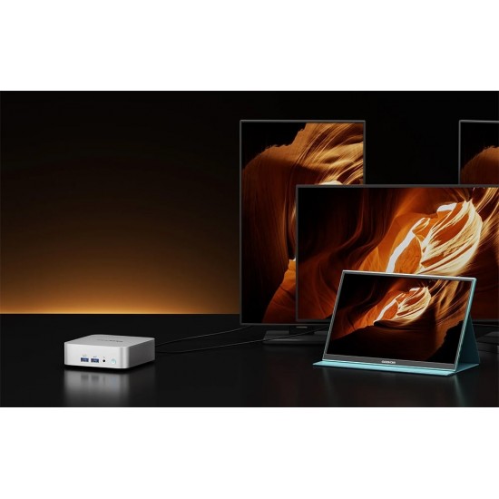 GEEKOM Mini PC A8 Ryzen 9 8945HS 32GB RAM 2TB + Win11 Pro