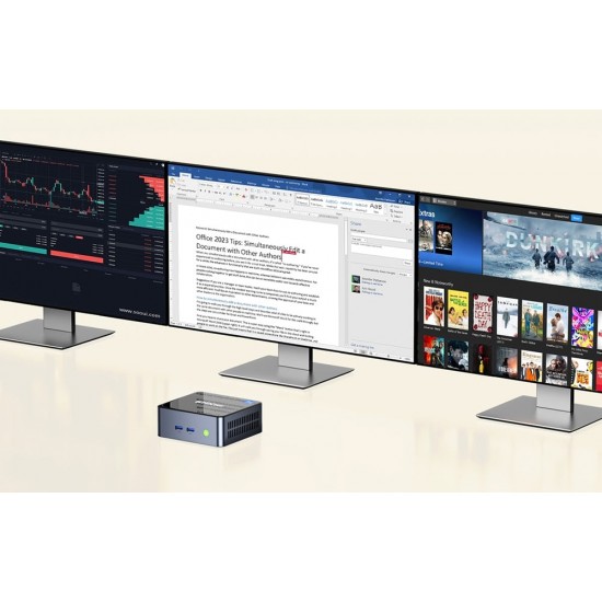 GMKtec Mini PC M3 Intel i5-12450H 16GB RAM + 512GB SSD WIN 11 Pro