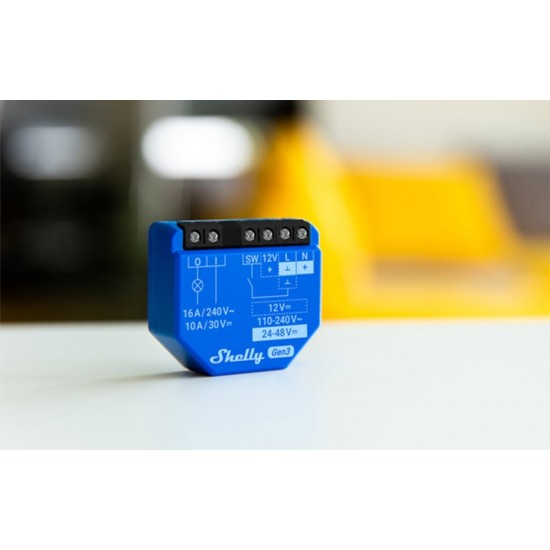 Shelly 1 Gen3 Σετ 4 ελεγκτών WiFi/Bluetooth