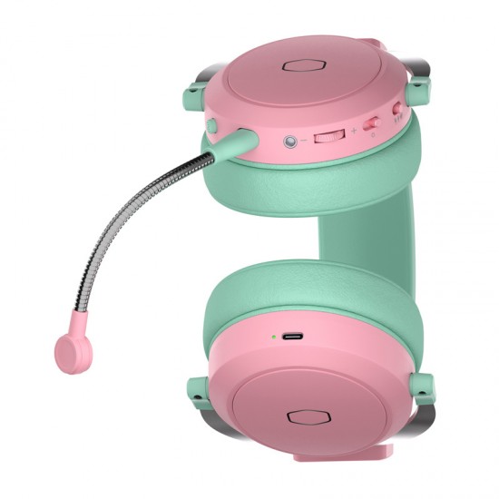 Cooler Master CH351-MC ακουστικά gaming (πράσινο-ροζ)