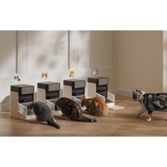Petlibro RFID έξυπνος διανομέας τροφής με κολάρο, 3L PL-AF301-31B
