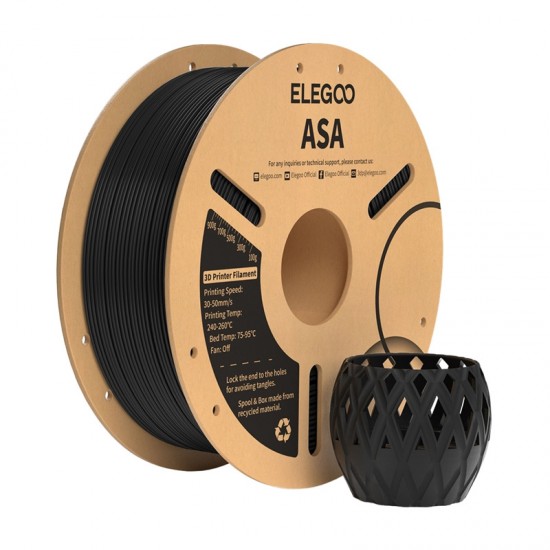 ELEGOO ASA Filament (Μαύρο)