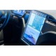 Baseus Προστατευτικό Tempered Glass Crystal 0.3mm για Tesla X/S 17'' (Διαφανές)