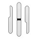 Baseus Σετ Προστατευτικών για Πόρτα/Καθρέφτη T-Space για Tesla (6τμχ) (Μαύρο)