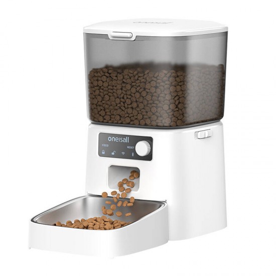 Oneisall Αυτόματη Ταΐστρα PFD001 Pro (Λευκό)