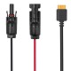 Cable for EcoFlow MC4 to XT60 photovoltaic panels 5m