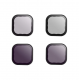 Lens filter set CPL+ND 8/16/32 Telesin for GoPro Hero 9 / Hero 10 / Hero 11 / Hero 12 (GP-FLT-903)