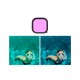 Lens waterproof filter set Telesin for GoPro Hero 9 / Hero 10 / Hero 11 / Hero 12 (GP-FLT-904)