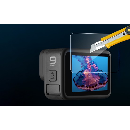 Screen and lens protective foil Telesin for GoPro Hero 9 / Hero 10 / Hero 11 / Hero 12 (GP-FLM-902)
