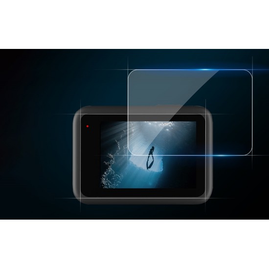 Screen and lens tempered glass Telesin for GoPro Hero 9 / Hero 10 / Hero 11 / Hero 12 (GP-FLM-901)