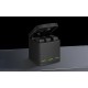 3-slot charger box Telesin for GoPro Hero 5/6/7/8 + 2 batteries (GP-BNC-801)