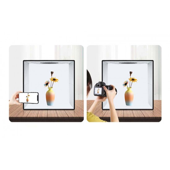 Puluz Κουτί Φωτογράφισης PU5041B LED 40cm