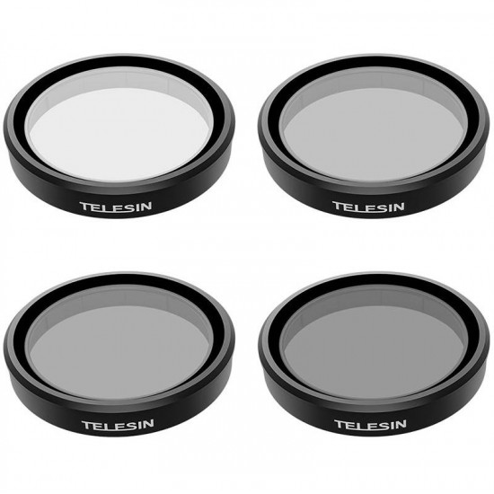 TELESIN Filter set CPL/ND8/ND16/ND32 for DJI Action 3 / 4 / 5