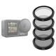 TELESIN Filter set CPL/ND8/ND16/ND32 for DJI Action 3 / 4 / 5