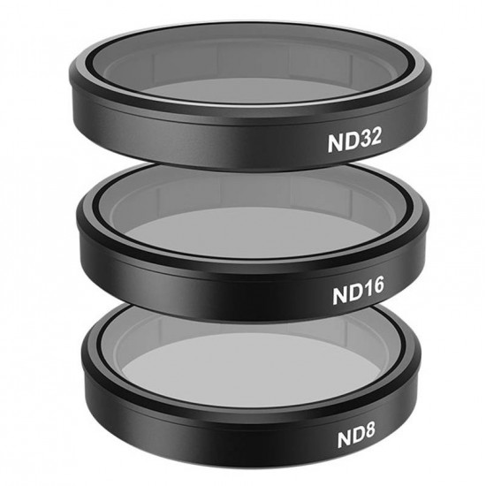 TELESIN Filter set CPL/ND8/ND16/ND32 for DJI Action 3 / 4 / 5