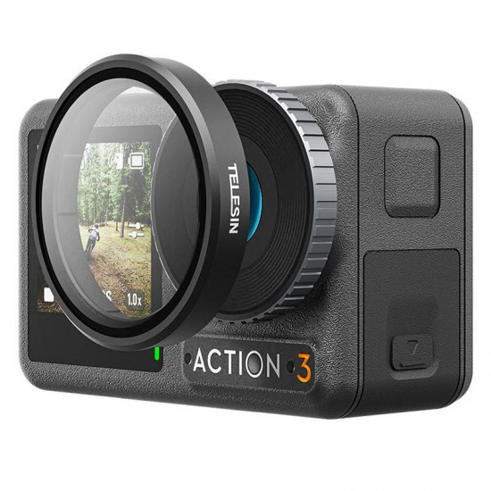TELESIN Filter set CPL/ND8/ND16/ND32 for DJI Action 3 / 4 / 5