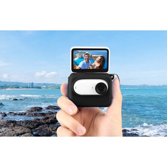 Silicon protective case Puluz for Insta360 GO 3 with lens cap