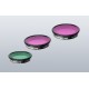 Set of 3 filters CPL+ND8+ND16 Sunnylife for Insta360 GO 3/2