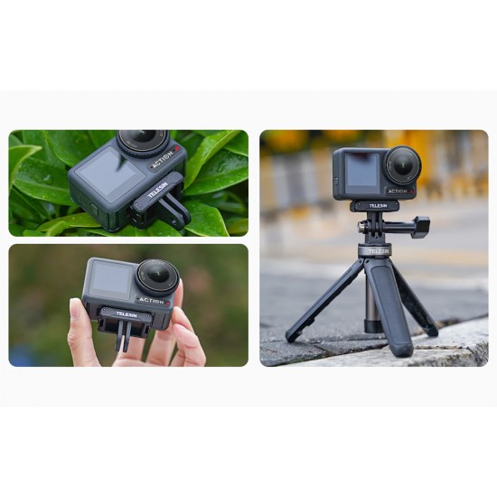 Magnetic two claw adapter for DJI Action 4/3 Camera