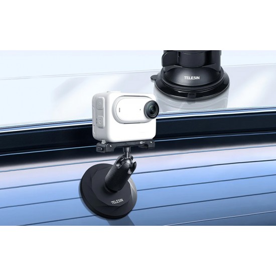 Magnetic Base and Suction Cup Base Set TELESIN for Insta360 GO 3