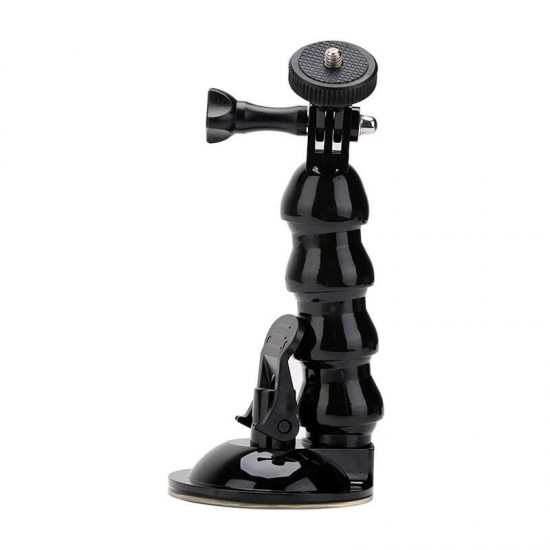 Flexible car suction cup mount TELESIN for action cameras