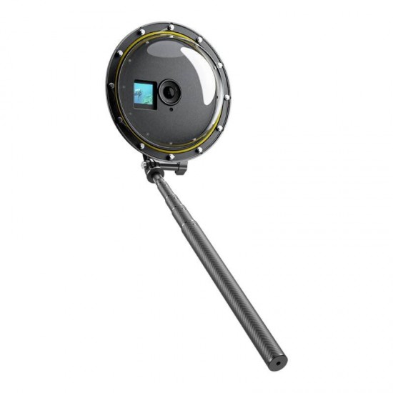 Waterpoof dome port Telesin for DJI Action 4 / 3 / 5