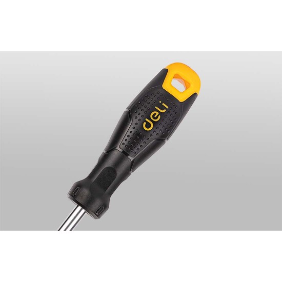 Slotted Screwdriver 6x150mm Deli Tools EDL6261501 (black)