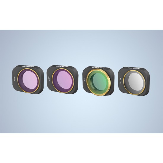 Set of 4 filters UV+CPL+ND4+ND8 Sunnylife for DJI Mini 3 Pro (MM3-FI418)