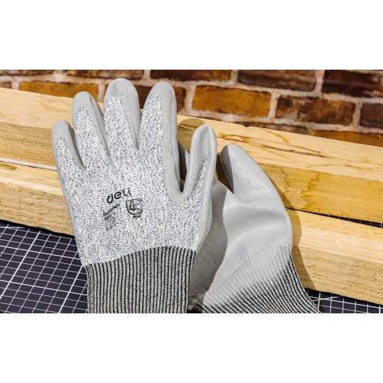Cut resistant Gloves L Deli Tools