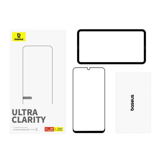 Baseus Προστατευτικό Οθόνης Tempered Glass Diamond για Samsung A03S (Διαφανές)