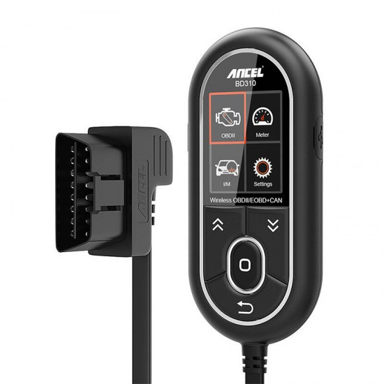 Ancel Διαγνωστικό Scanner OBD2 BD310 Bluetooth (Μαύρο)