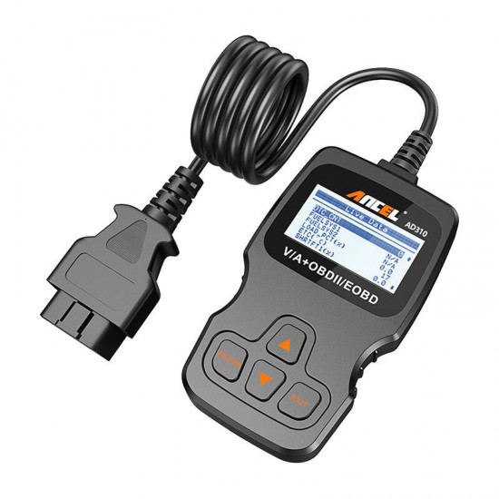 Ancel Διαγνωστικό Scanner OBD2 AD310/AC103 (Μαύρο)