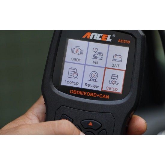 Ancel Διαγνωστικό Scanner OBD2 AD530 (Μαύρο)