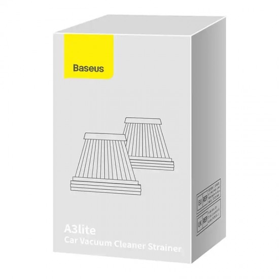 Baseus A3lite Car vacuum Cleaner filters 2 PCS (White)