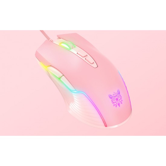 ONIKUMA Ποντίκι Gaming CW905 (Ροζ)