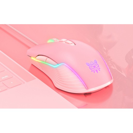 ONIKUMA Ποντίκι Gaming CW905 (Ροζ)